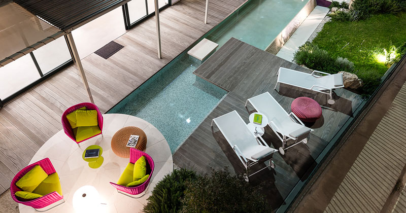 Paola Lenti: interior and exterior furniture in Olbia