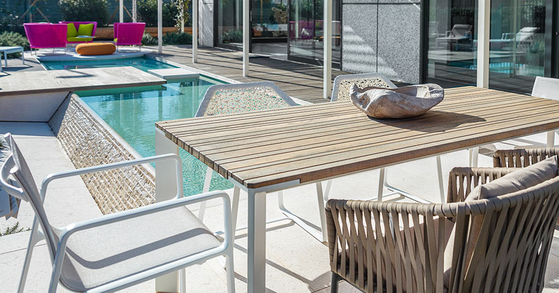 Paola Lenti: interior and exterior furniture in Olbia